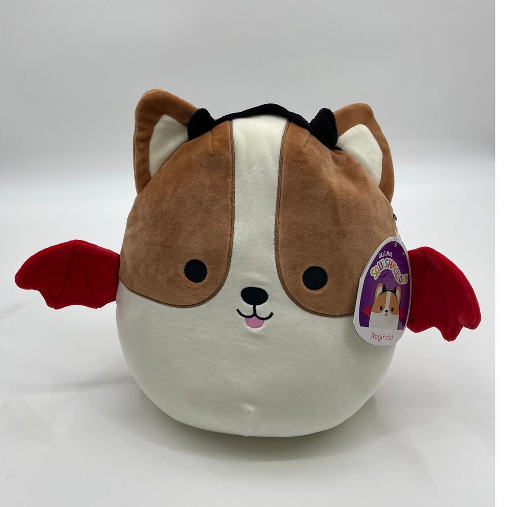 Squishmallows Reginald Halloween Devil Bat Plush 13 inches Kellytoy NEW